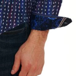 Robert Graham Cain Woven Long-Sleeve Shirt For Men -Outlet Robert Graham Store unnamed file 1001