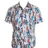 Robert Graham Trixie Printed Short-Sleeve Shirt For Men