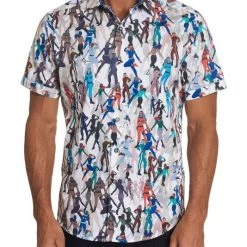 Robert Graham Trixie Printed Short-Sleeve Shirt For Men -Outlet Robert Graham Store unnamed file 1023
