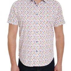 Robert Graham Coral Brews Classic-Fit Short-Sleeve Shirt For Men -Outlet Robert Graham Store unnamed file 1032