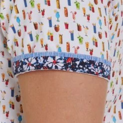 Robert Graham Coral Brews Classic-Fit Short-Sleeve Shirt For Men -Outlet Robert Graham Store unnamed file 1034