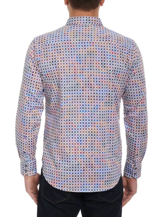 Robert Graham Merrimack Foulard-Print Long-Sleeve Shirt For Men 6 Robert Graham Merrimack Foulard-Print Long-Sleeve Shirt For Men - Image 4