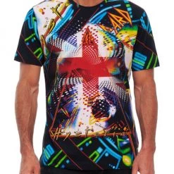 Robert Graham X Def Leppard Gods Of War Graphic T-Shirt For Men
