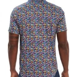 Robert Graham Dead Ahead Skull-Print Short-Sleeve Shirt For Men -Outlet Robert Graham Store unnamed file 1046