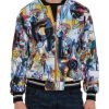 Robert Graham Peace & Love Bomber Jacket For Men