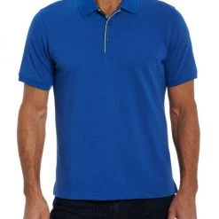 Robert Graham Champion Knit Polo For Men Green