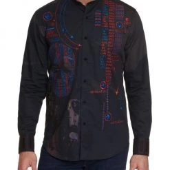 Robert Graham Limited Edition RG'S Path To 20 Printed Sport Shirt For Men