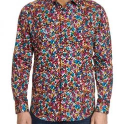 Robert Graham Angelo Classic-Fit Floral Sport Shirt For Men 8 Robert Graham Angelo Classic-Fit Floral Sport Shirt For Men -Outlet Robert Graham Store unnamed file 1118