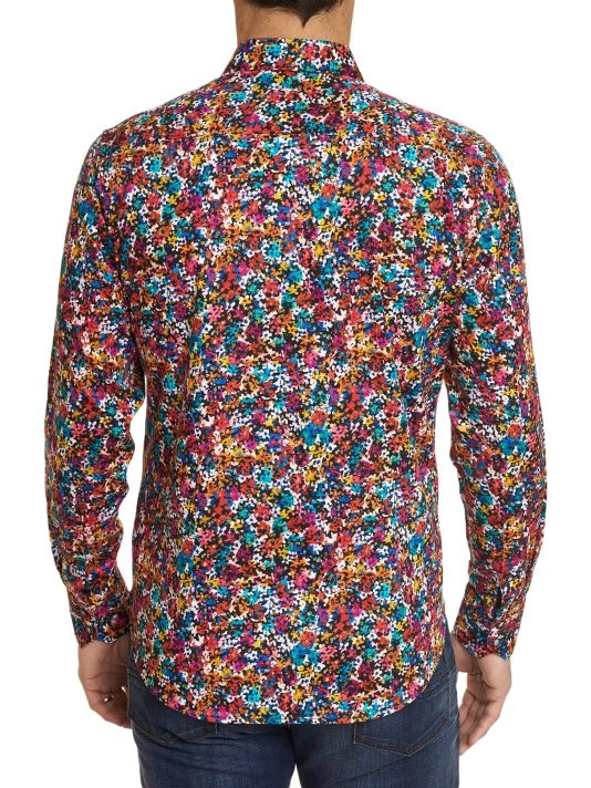 Robert Graham Angelo Classic-Fit Floral Sport Shirt For Men 6 Robert Graham Angelo Classic-Fit Floral Sport Shirt For Men - Image 4