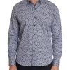 Robert Graham Estrada Tailored-Fit Floral-Print Shirt For Men