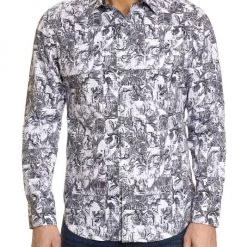 Robert Graham Pushing Paint Classic-Fit Printed Shirt For Men 8 Robert Graham Pushing Paint Classic-Fit Printed Shirt For Men -Outlet Robert Graham Store unnamed file 1130