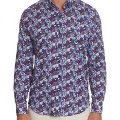 Robert Graham Dunn Floral Stretch-Cotton Shirt For Men 8 Robert Graham Dunn Floral Stretch-Cotton Shirt For Men -Outlet Robert Graham Store unnamed file 1183