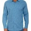 Robert Graham Waters Classic-Fit Printed Sport Shirt For Men Medium Blue -Outlet Robert Graham Store unnamed file 1200