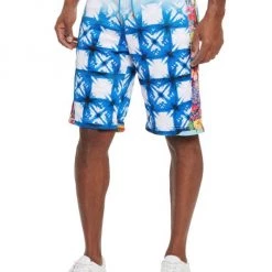 Robert Graham Skull Of The Deep Knit Shorts For Men