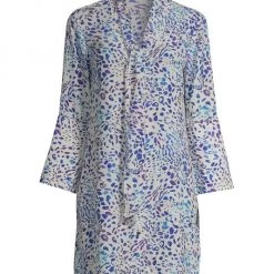 Robert Graham Brenna Animal Print Shirtdress