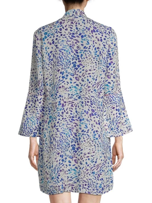 Robert Graham Brenna Animal Print Shirtdress 7 Robert Graham Brenna Animal Print Shirtdress - Image 5