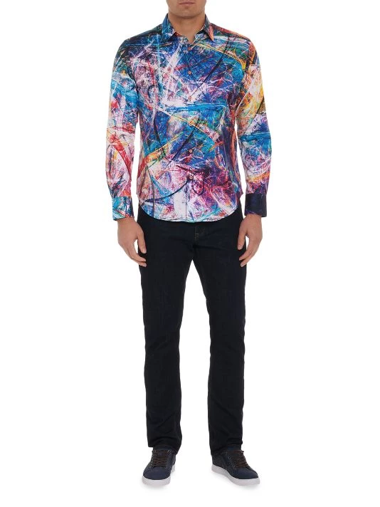 Robert Graham Erosion Long-Sleeve Woven Shirt For Men 4 Robert Graham Erosion Long-Sleeve Woven Shirt For Men - Image 2