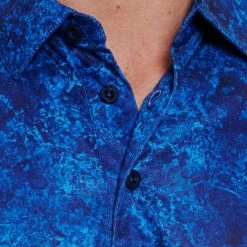 Robert Graham Marble Print Pique Knit Polo For Men -Outlet Robert Graham Store unnamed file 128