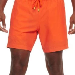 Robert Graham Summers Swim Trunks For Men Orange