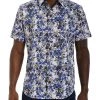 Robert Graham Feeling Blue Short-Sleeve Woven Shirt For Men -Outlet Robert Graham Store unnamed file 1339
