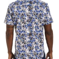 Robert Graham Feeling Blue Short-Sleeve Woven Shirt For Men -Outlet Robert Graham Store unnamed file 1341