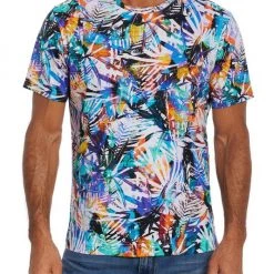 Robert Graham Daintree Short-Sleeve Knit T-Shirt For Men
