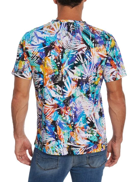 Robert Graham Daintree Short-Sleeve Knit T-Shirt For Men 5 Robert Graham Daintree Short-Sleeve Knit T-Shirt For Men - Image 3