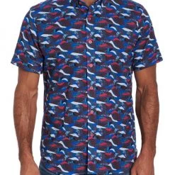 Robert Graham Bar Harbour Woven Shirt For Men