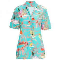 Robert Graham Leila Woven Silk-Blend Shirt