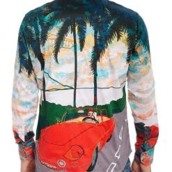 Robert Graham Abstract Tropical Print Woven Shirt For Men -Outlet Robert Graham Store unnamed file 1416