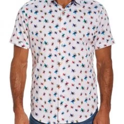 Robert Graham Calamari Woven Button-Up Shirt For Men