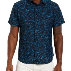 Robert Graham Creekview Short-Sleeve Knit Shirt For Men