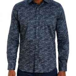 Robert Graham Burbank Printed Satin Shirt For Men Black -Outlet Robert Graham Store unnamed file 1449