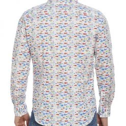 Robert Graham Mahi Mahi Short-Sleeve Woven Shirt For Men -Outlet Robert Graham Store unnamed file 1519
