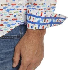 Robert Graham Mahi Mahi Short-Sleeve Woven Shirt For Men -Outlet Robert Graham Store unnamed file 1520