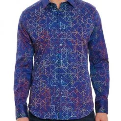 Robert Graham Santiago Woven Long-Sleeve Shirt For Men