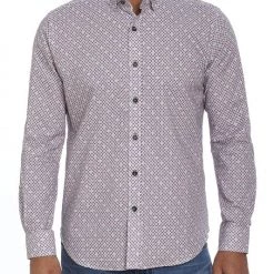 Robert Graham Evanston Long-Sleeved Woven Shirt For Men
