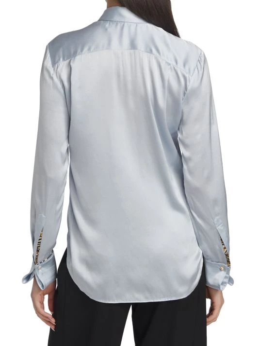 Robert Graham Gabriela Silk-Blend Blouse 7 Robert Graham Gabriela Silk-Blend Blouse - Image 5