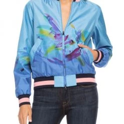Robert Graham Meredith Embroidered Silk Bomber