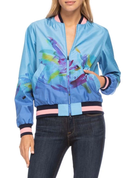 Robert Graham Meredith Embroidered Silk Bomber 3 Robert Graham Meredith Embroidered Silk Bomber