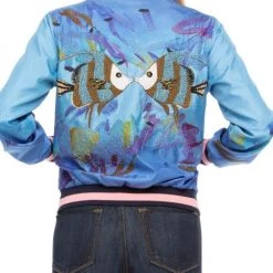 Robert Graham Meredith Embroidered Silk Bomber 8 Robert Graham Meredith Embroidered Silk Bomber -Outlet Robert Graham Store unnamed file 1551