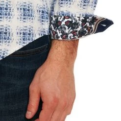 Robert Graham Blurred Check-Print Shirt For Men -Outlet Robert Graham Store unnamed file 1581