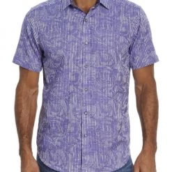 Robert Graham Rum Swizzle Woven Button-Up Shirt For Men