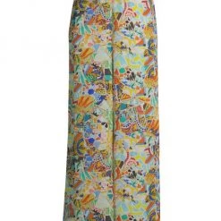 Robert Graham Cora Mosaic Tile Print Pants