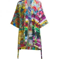 Robert Graham Jamie Collage Print Kimono
