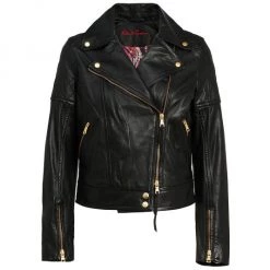 Robert Graham Monroe Leather Moto Jacket
