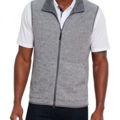 Robert Graham Klose Classic-Fit Vest For Men Navy