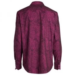 Robert Graham Andretti Classic-Fit Paisley Print Sport Shirt For Men Navy -Outlet Robert Graham Store unnamed file 2