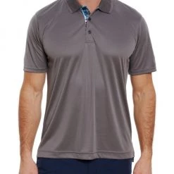 Robert Graham Pique Knit Polo For Men Aqua -Outlet Robert Graham Store unnamed file 210