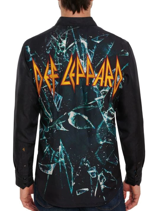 Robert Graham X Def Leppard Classic-Fit Beaded Shirt For Men 5 Robert Graham X Def Leppard Classic-Fit Beaded Shirt For Men - Image 3